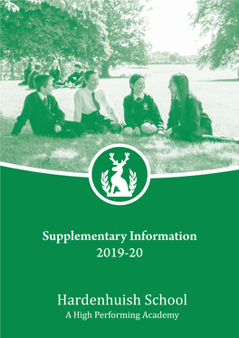 Supplementary Information 2019-20 Contents Our School