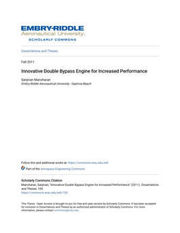 Innovative Double Bypass Engine for Increased Performance