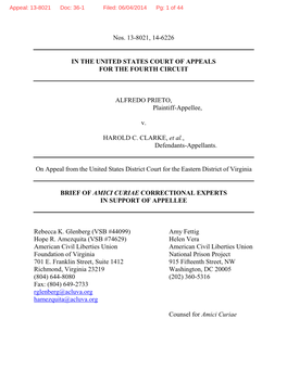 Appeal: 13-8021 Doc: 36-1 Filed: 06/04/2014 Pg: 1 of 44