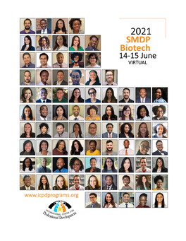 2021 SMDP Biotech Scholar Biographies