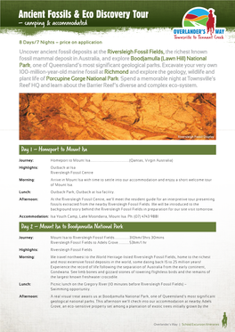 Ancient Fossils & Eco Discovery Tour