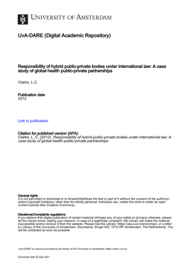 4. Immunity from the Jurisdiction of Domestic Courts