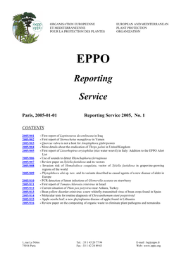 Reporting Service 2005, No