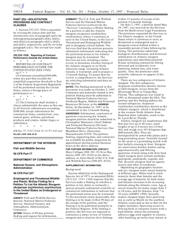 Federal Register / Vol. 62, No. 201 / Friday, October 17, 1997 / Proposed Rules