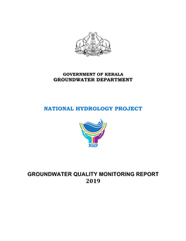 Water Quality Status of Hard Rock Terrain of Kerala, 2019