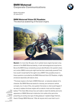 BMW Motorrad Corporate Communications