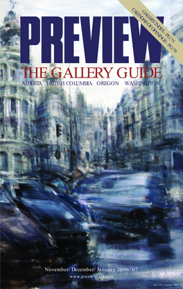 Preview of the Visual Arts | November 2006