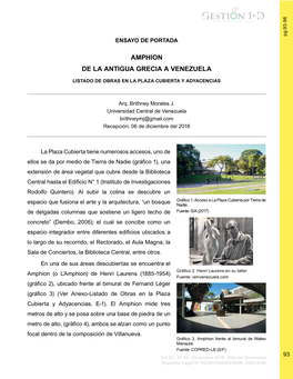 Amphion. De La Antigua Grecia a Venezuela. Listado De