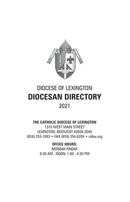 Diocesan Directory 2021