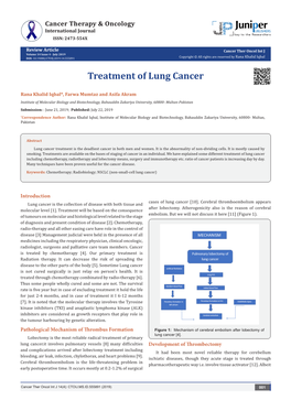 Treatment of Lung Cancer