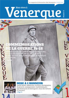 Commemorations De La Guerre 14-18