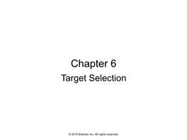 Chapter 6 Target Selection