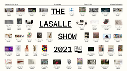 Class of 2021 Diploma in Fine Arts #Thelasalleshow2021 E-Catalogue