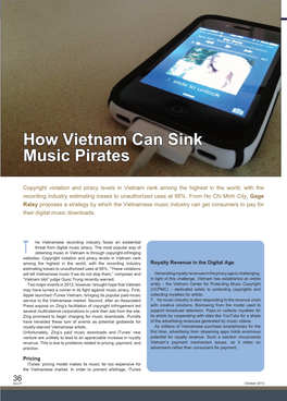 How Vietnam Can Sink Music Pirates