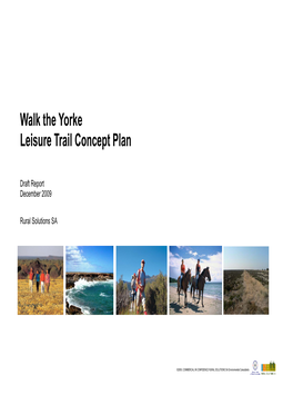 Walk the Yorke Leisure Trail Concept Plan