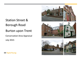 Station Street & Borough Road Burton Upon Trent