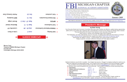 Fbinaa Newsletter Summer 09