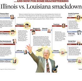 Illinois Vs. Louisiana Smackdown