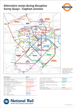 LO SLL Alternative Routes 20/11/12