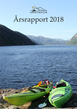 Årsrapport 2018 Lister Friluftsråd