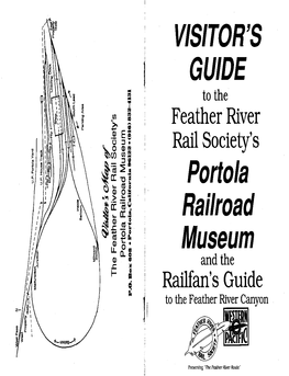 FRRS Portola Railroad Museum Visitor's Guide