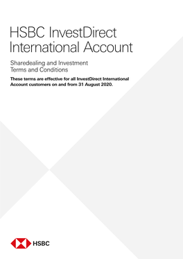 HSBC Investdirect International Account