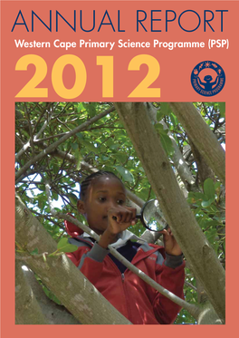 Western Cape Primary Science Programme (PSP) 2012 Contents
