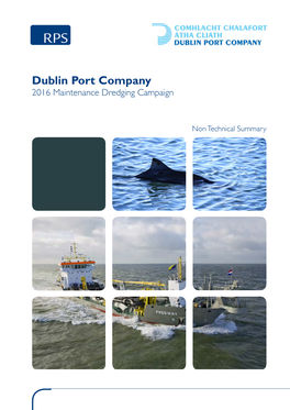 Dublin Port Company 2016 Maintenance Dredging Campaign