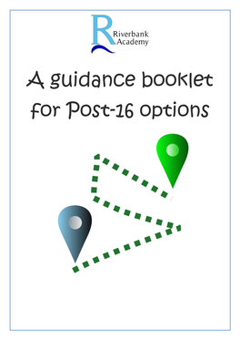 A Guidance Booklet for Post-16 Options