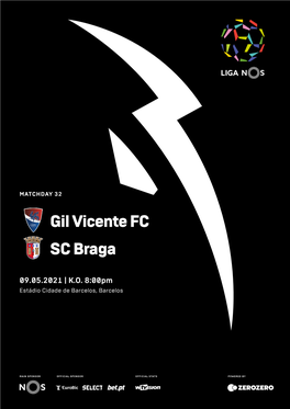 Gil Vicente FC SC Braga