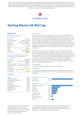 Sterling Merian UK Mid Cap