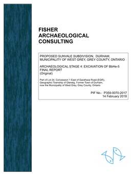 Fisher Archaeological Consulting