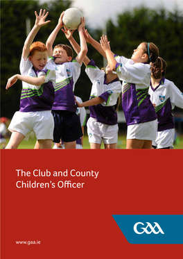 The Club and County Children's Officer