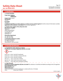 Safety Data Sheet Printing Date 12/18/2015 Acc