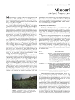 Missouri Wetland Resources