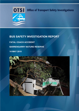 Bus Safety Investigation Report