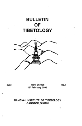 Bulletin of Tibetology