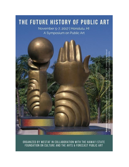 The Future History of Public Art Symposium Proceedings