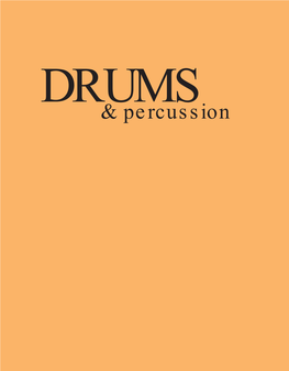 Drums & Percussion