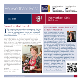 Penwortham Post 2014|2015