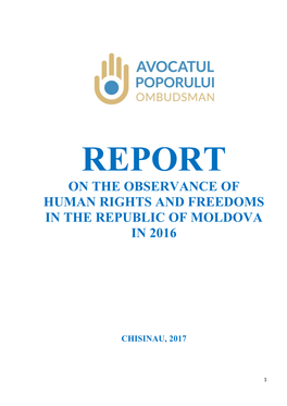 Report of the Observance of Human Rights and Freedoms in the Republic