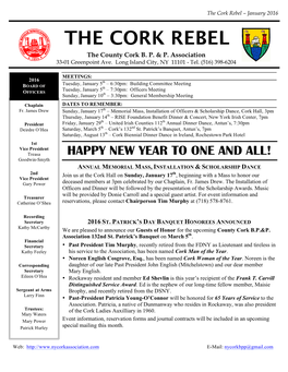 The Cork Rebel – January 2016