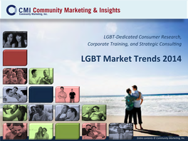 LGBT Market Trends 2014