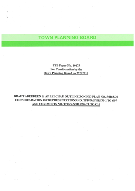 Town Planning Board Paper No. 10175