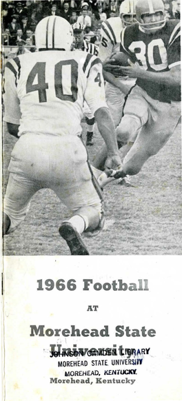 1966 Football at Morehead State University