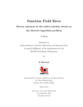 Function Field Sieve