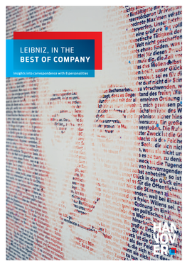 Leibniz, in the Best of Company