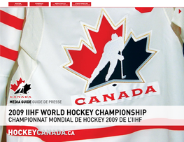 2009 Iihf World Hockey Championship Championnat Mondial De Hockey 2009 De L’Iihf