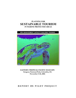 Planning for Sustainable Tourism Final Workshop Report