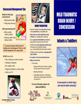 Mild Traumatic Brain Injury/Concussion